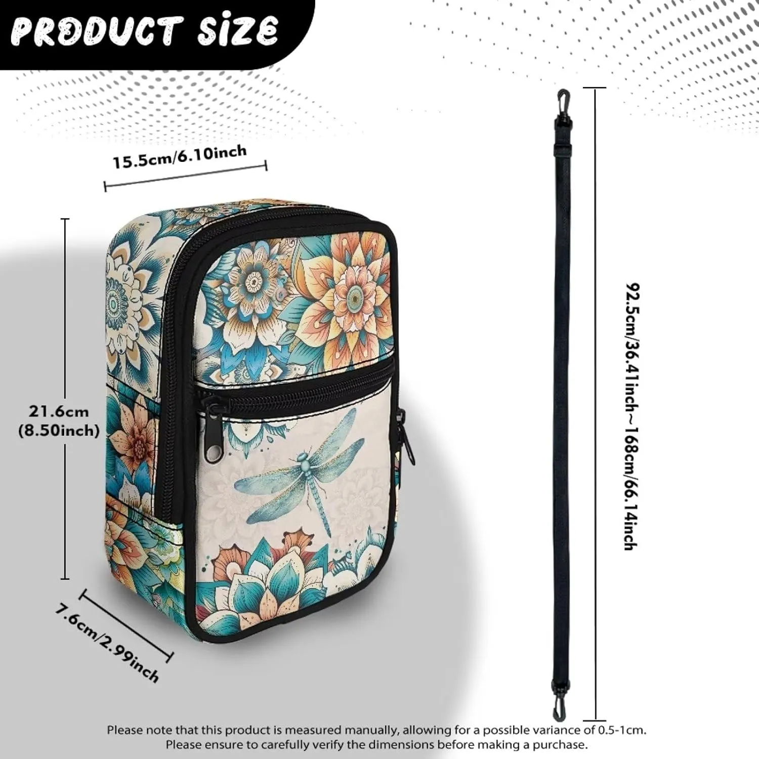 Xpyiqun Phone Purse for Women Small Crossbody Bags Travel Messenger Bag Zipper Pocket Cross Body Pouch