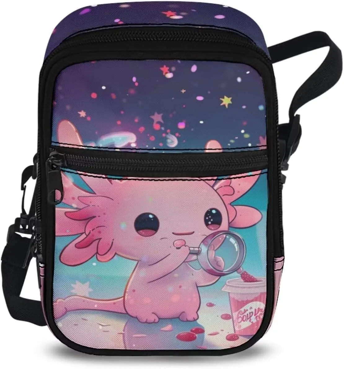 Xpyiqun Phone Purse for Women Small Crossbody Bags Travel Messenger Bag Zipper Pocket Cross Body Pouch