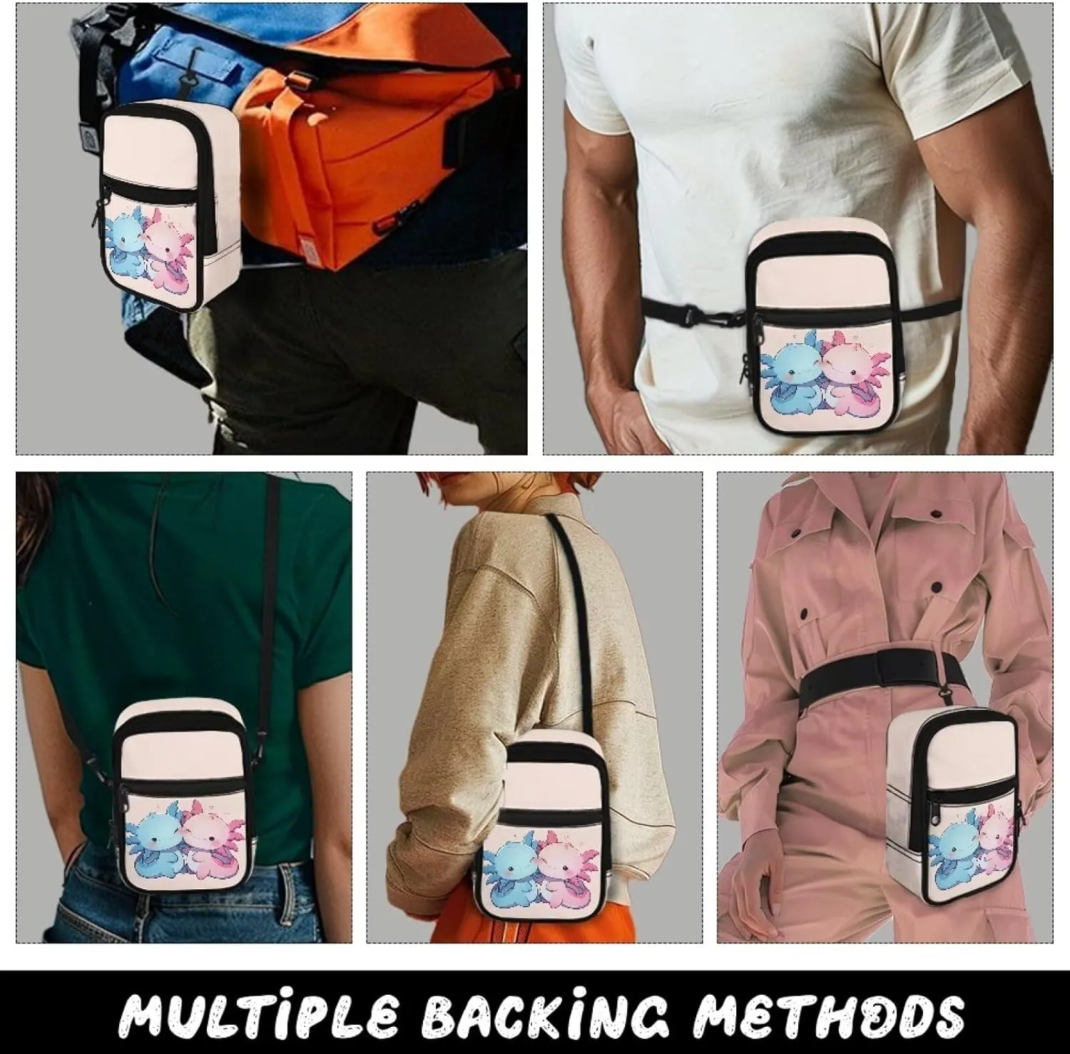Xpyiqun Purses for Women Crossbody Bag Small Sling Shoulder Bag Lightweight Messenger Bag Cross Body Pouch Phone Purse