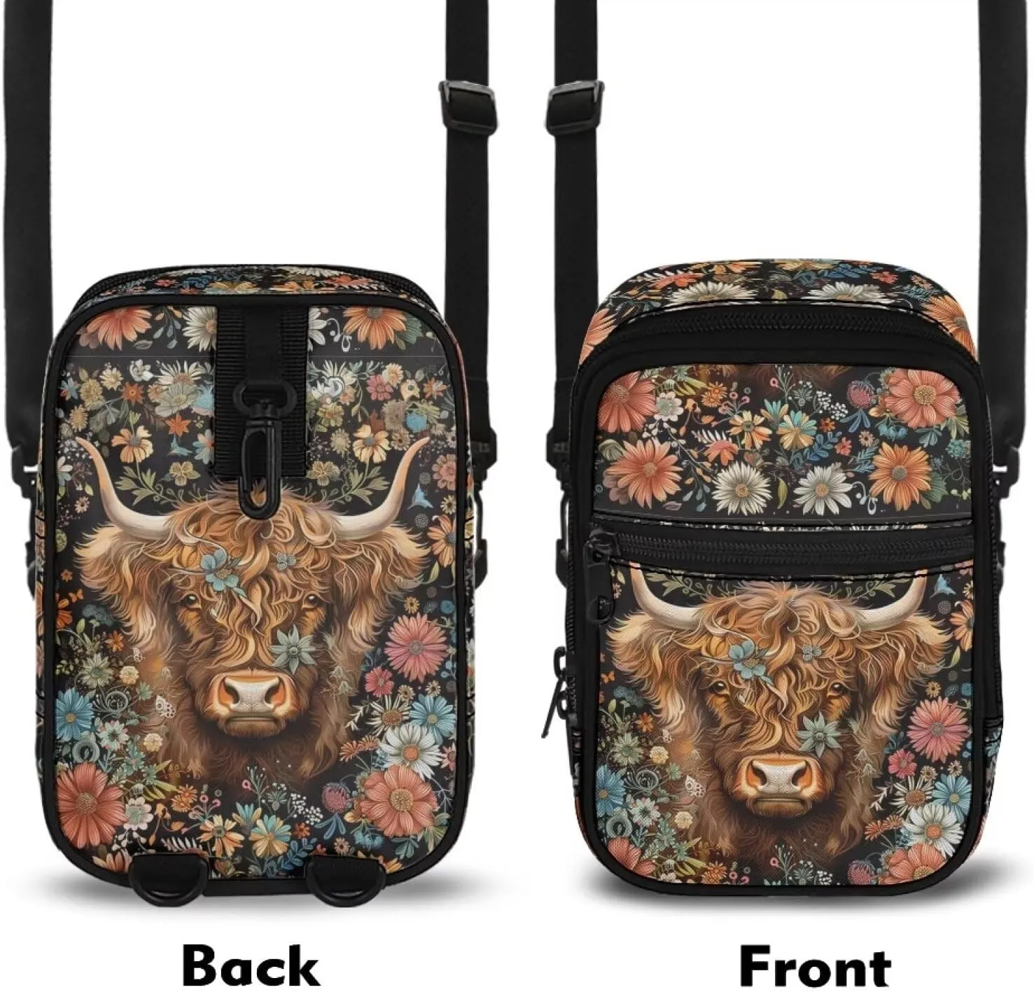 Xpyiqun Purses for Women Crossbody Bag Small Sling Shoulder Bag Lightweight Messenger Bag Cross Body Pouch Phone Purse