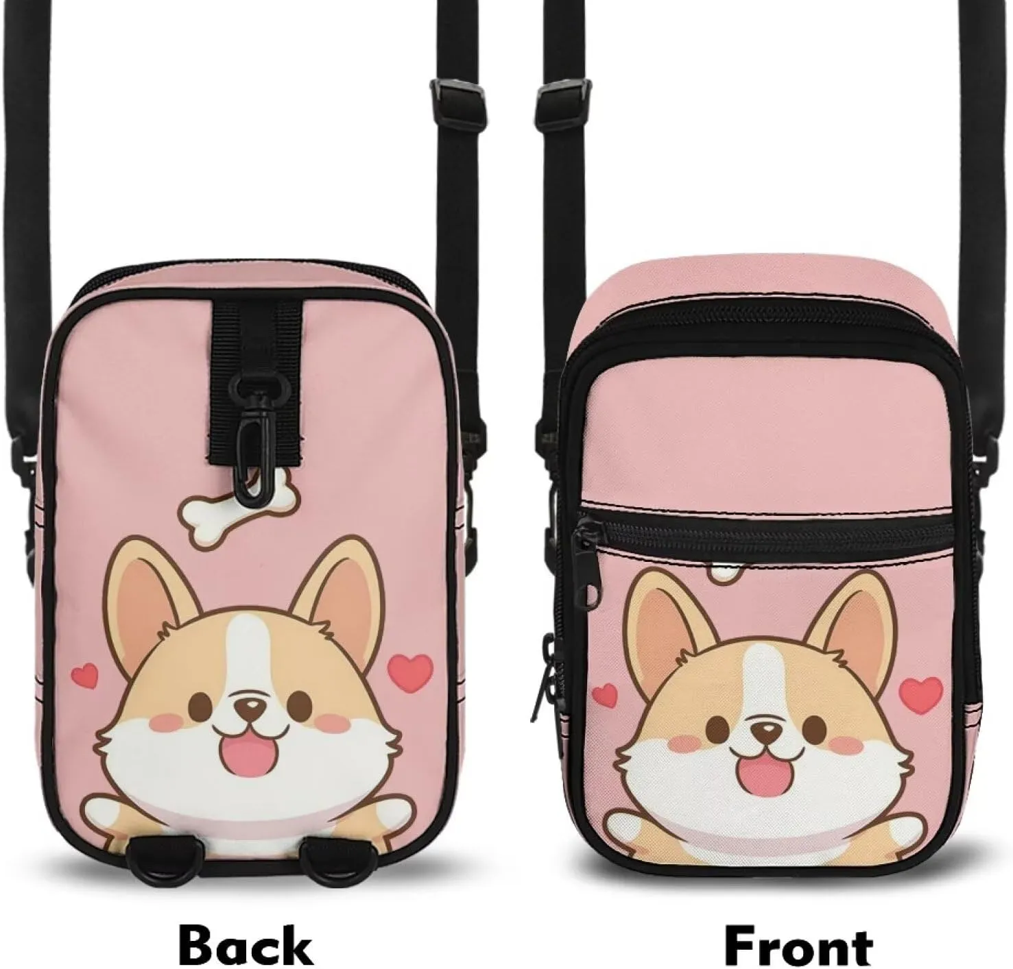 Xpyiqun Small Sling Bag for Women Crossbody Bags Zipper Cross Body Purses Casual Sport Messenger Bag
