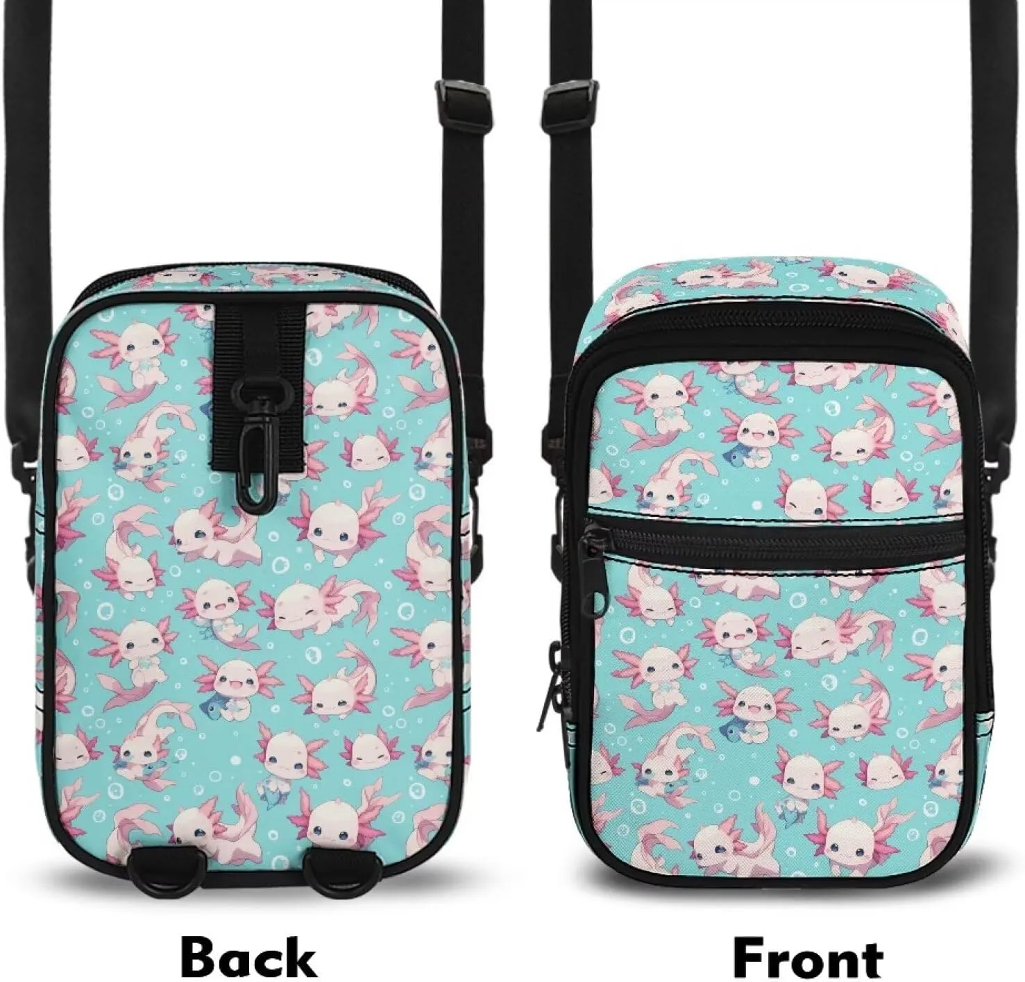 Xpyiqun Small Sling Bag for Women Crossbody Bags Zipper Cross Body Purses Casual Sport Messenger Bag