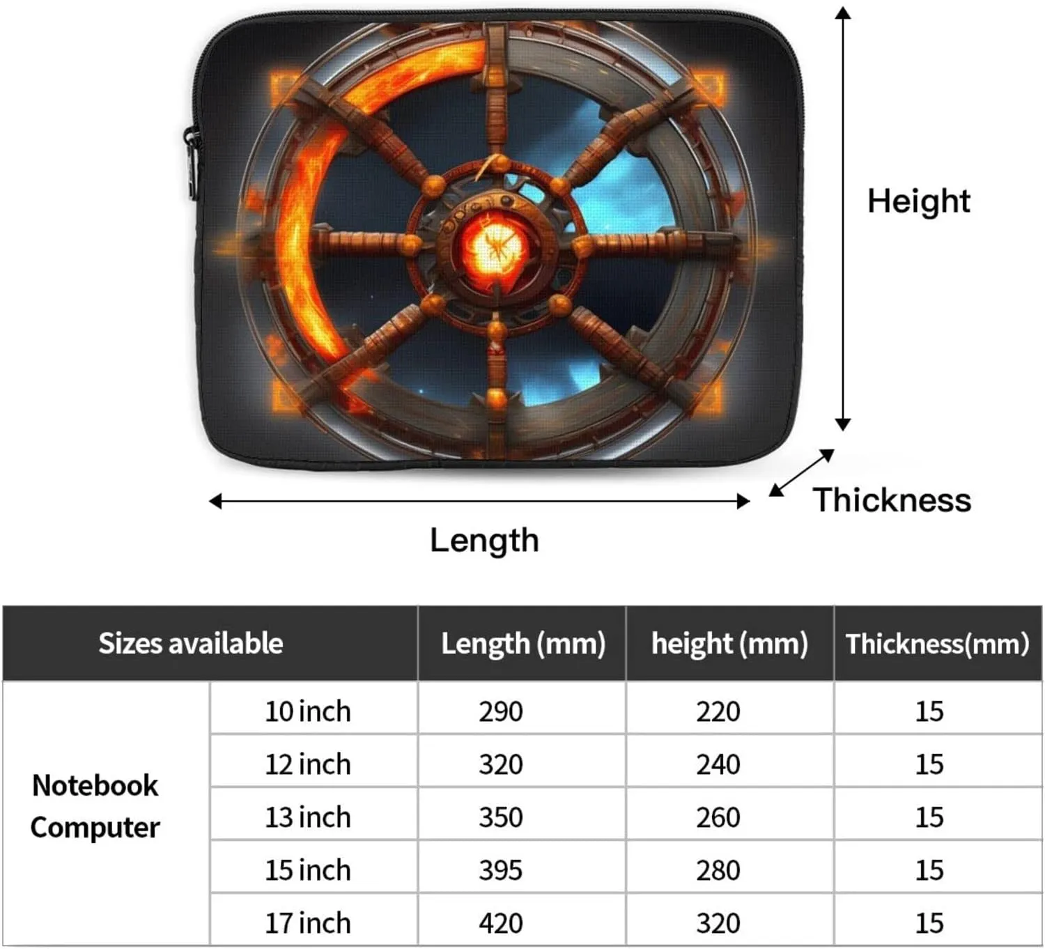 Yin Yang Shield Shockproof And Waterproof Computer Bag, Suitable For Business Trips Office