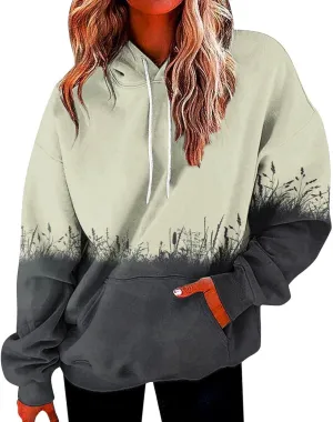 YUTANRAL Womens Oversized Sweastshirt 2023 Fashion Casual Loose Plus Size Tops Trendy Cute Hoodies Pullover Fall Clothes 2023